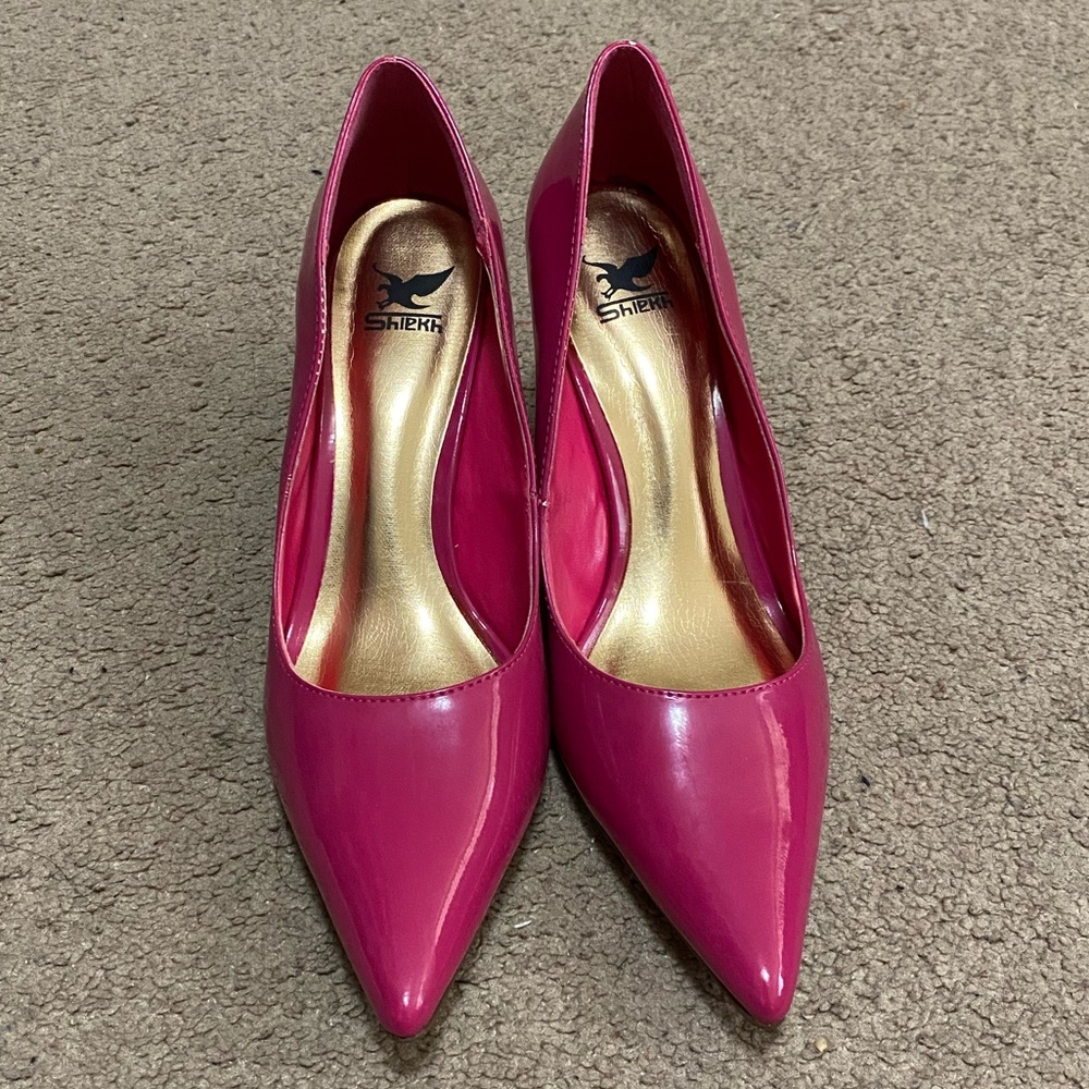 Shiekh Pink Pointy Heels